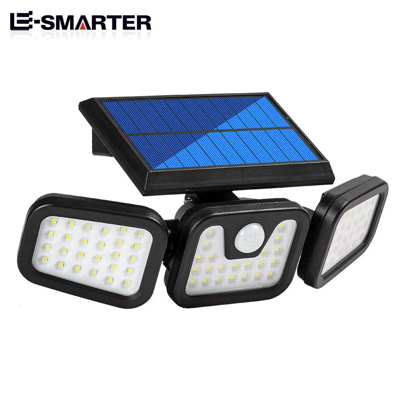 LAMPARA LED SOLARES CON SENSOR DE MOVIMIENTO