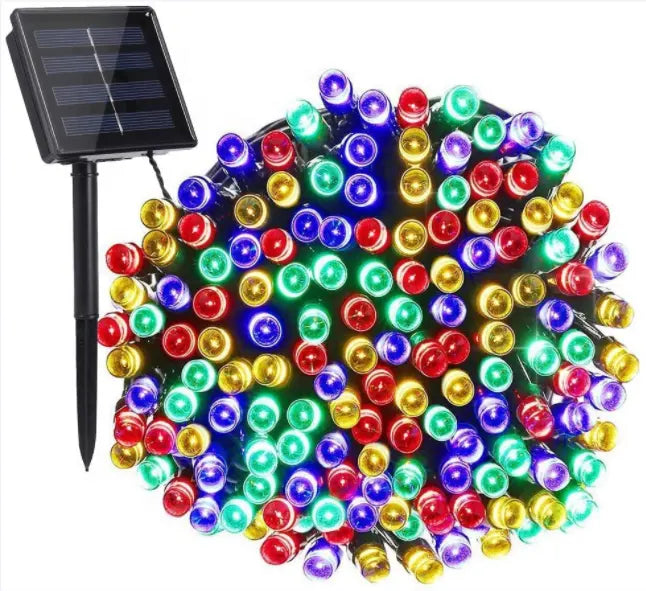 🌟 Luces Solares LED de 20 metros: Ilumina tu Hogar y Jardín con Estilo 🌟