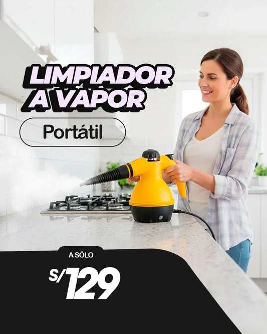 Limpiador a Vapor Portátil