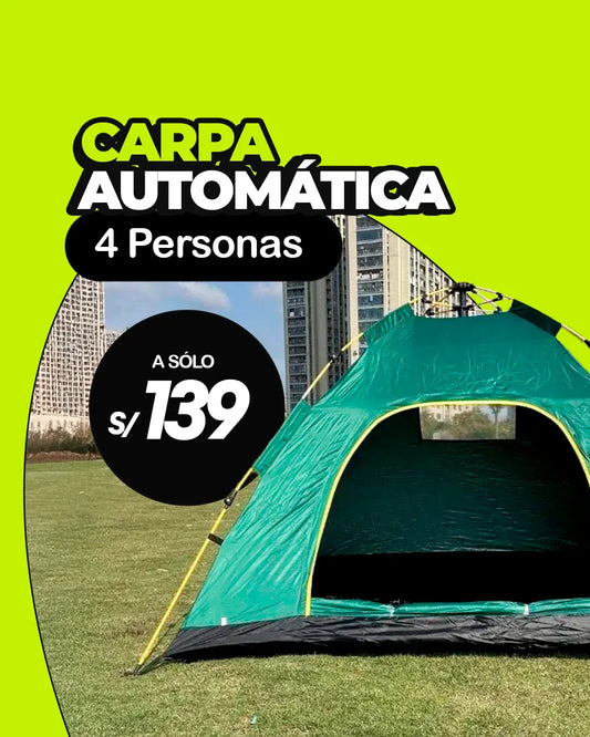 Carpa Automática 4 personas
