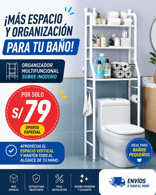 ORGANIZADOR DE BAÑO