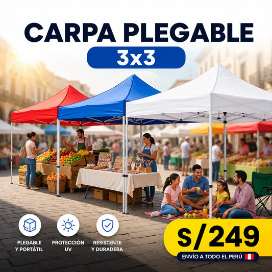 Toldo Plegable 3x3