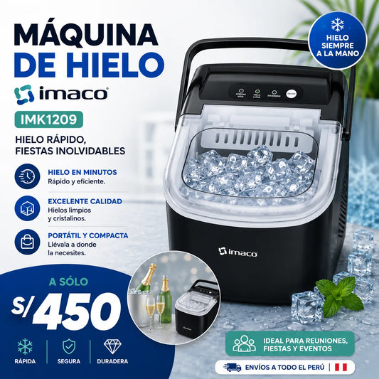 Máquina de Hielo Imaco 15KG