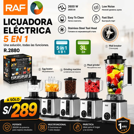 LICUADORA 5 EN 1 RAF