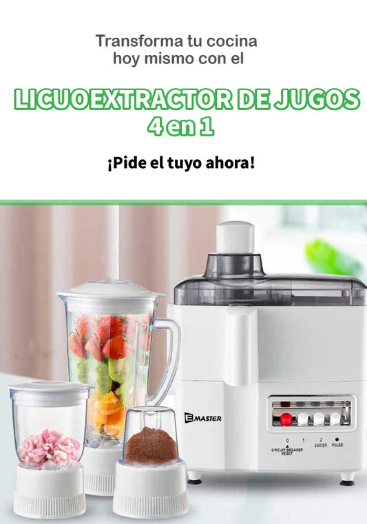 Licuoextractor 4 en 1 / 1200 W